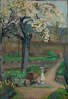 Florence Dunbar Tending the Garden