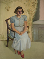 Portrait probably of Jessie Dunbar...