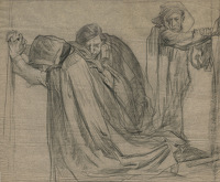 Figure Studies, study for Crucifixion