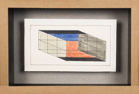 Design on a prism in black