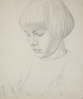 Portrait of a young girl
