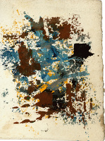Abstract in blue