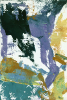 Abstract in blue