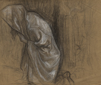 Study for The 9th Station: Jesus...