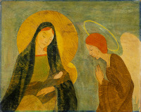 Madonna with Attendant Angel