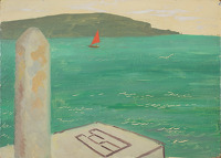 The Red Sailboat