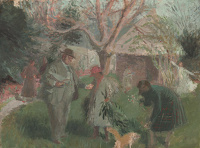 The Dunbar family in the Garden at...