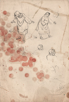 Studies for the Brockley mural panel...