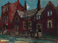 A Street Scene in Glasgow, circa 1900