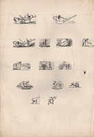 Studies for gardening vignettes