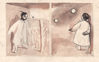 Preliminary study for the diptych...
