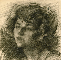 Portrait of a young woman
