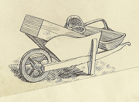 Wheelbarrow vignette design for...