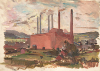 Sketch for Stourport Power Station I