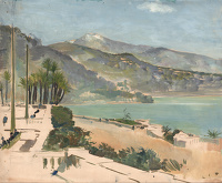 From the Terrace, Monte Carlo, 1956