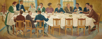 Breakfast at Harlech College