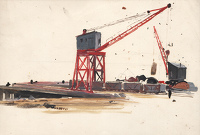 Loading freight trains