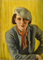 Portrait of the artist's daughter