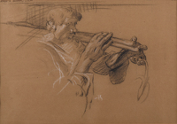  Labourer, circa 1910 (D5055)