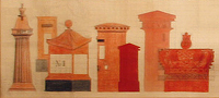 Mural design for the Royal Post Office