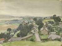 Landscape in North Wales