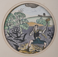 Boy Scaring Crows, 1925