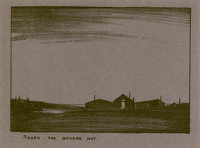 Rouen. The Drivers Hut, circa 1918