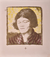 Girl with Eye's Shut 1925