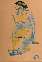 Kneeling Nude