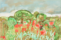 Wild of poppies