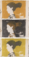 Profile Head, 1952 - set of 3