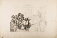 Early study for the Stanhope Street...