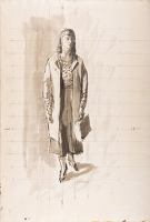 Study for Street Scene, circa 1933