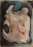 Study of a Fossil, circa 1950