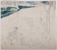 Study for The Eclipse, circa 1930