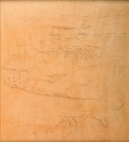 Study of foliage on the banks of a...