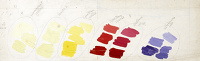 Colour study for Campion Hall Murals...
