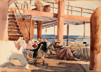 On Deck on a Cruise to Northern...
