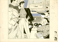 On board, circa 1940