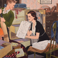 Back to School, late 1930's