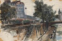 Seine Bookstalls & Fishermen