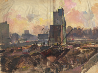 Study for ‘Excavation in Park...