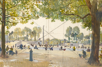 Tuilleries Gardens, 1955