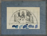 Mural design for Campion Hall -...
