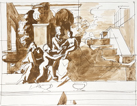 Study of Nicolas Poussin's 1648...