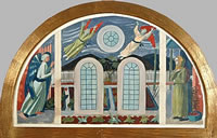 Design for the altar wall