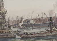 Manchester Spinner in Manchester Docks
