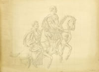 Caesar fording Thames