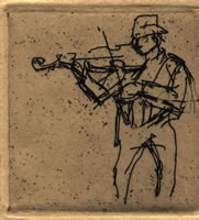 L'Ombre de la Croix - Violonist 1931