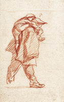 Man Carrying Child on His Back